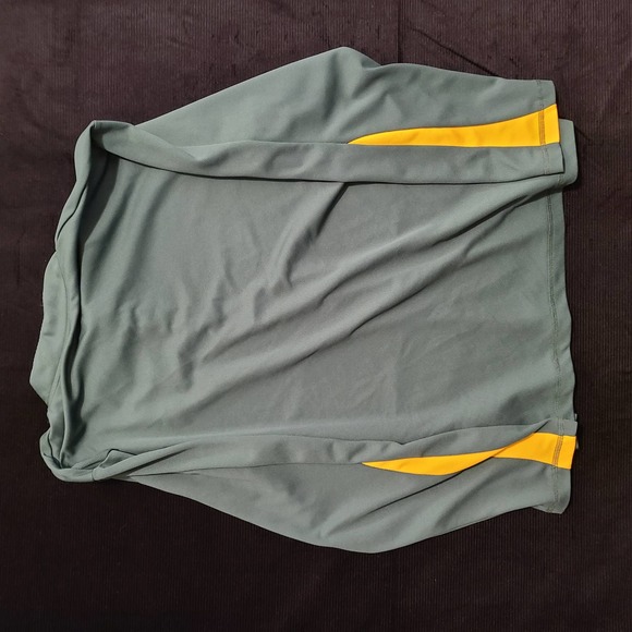 NFL Team Apparel Green Bay Packers Football Men's Quarter Zip Pullover, Size L - Picture 3 of 4